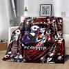 1pc Jack Skellington Printing Flannel Blanket Ideal for Travel Sofa Beds and Home Decor Ideal Birthday or Holiday Gift Available for All Sea
