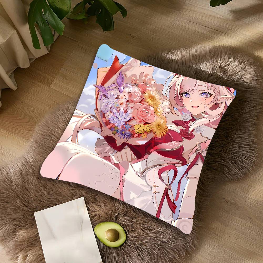 Hübsches heißes Mädchen Elysia Kissenbezug Kissenbezug Dekor Zuhause Sofawurfkissenbezüge Camping Kissenbezug Dekorationen