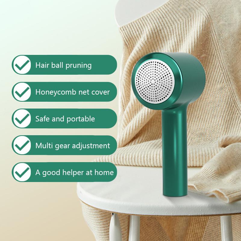 Lint Remover For Clothes Usb Electric Rechargeable Hair Ball Trimmer Fuzz Clothes Sweater Shaver Reels Removal Device
