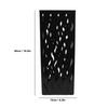 Entryway Umbrella Stand Rain Umbrella Organizer Metal Structure Compact Size Hollow Design Rustproof Coating for Public Places