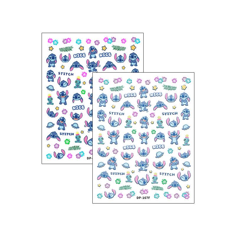 TENSOR Cartoon Thin Flexible Self-Adhesive Nail Stickers - DP Series