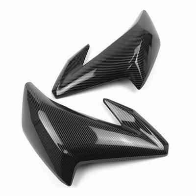 Koolstofvezel Verf Tank Zijkant Trim Inzetstuk Afdekpaneel Kuip voor Kawasaki Z900 2017 2018 2019