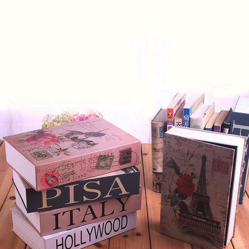 Money Coin Storage Security Safe Lock Jewelry Key Locker Dictionary Safe Box Money Hide Money Safe with Key