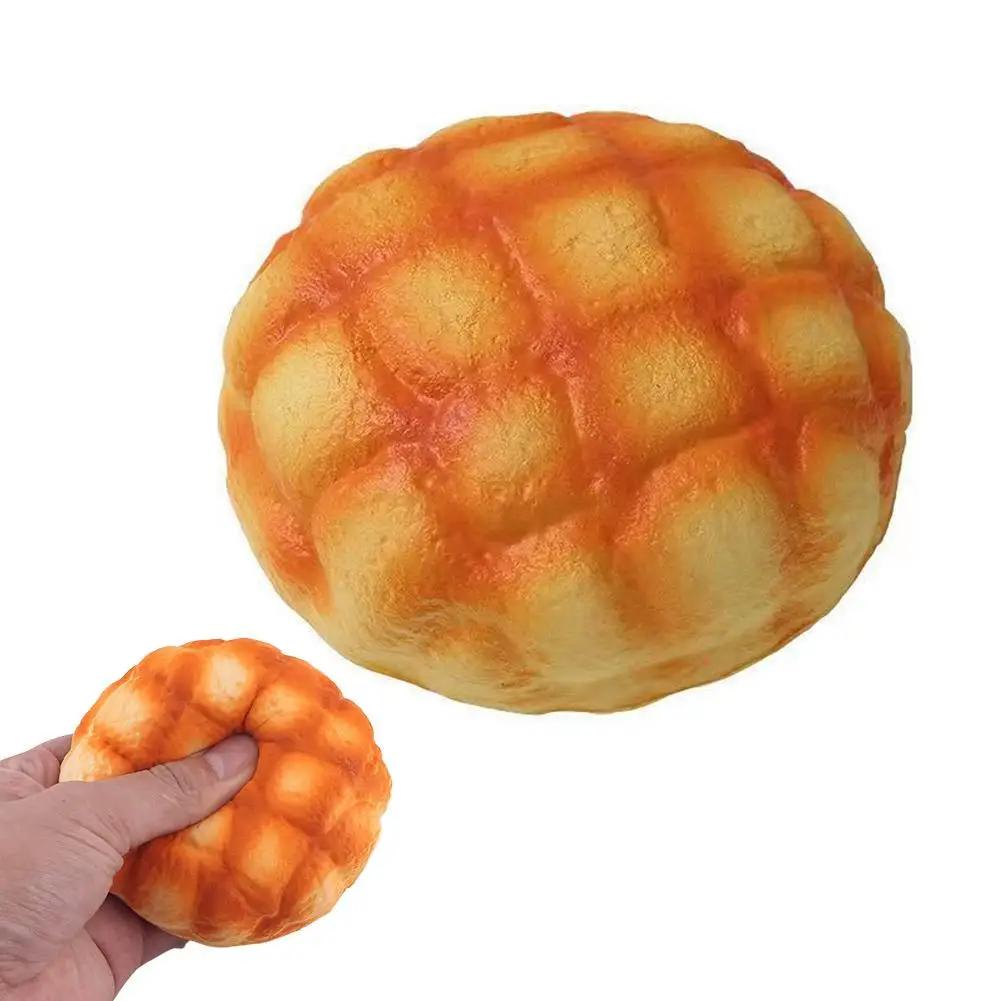 Toys Bread-themed Soft Elastic Squeezing Toy Food Simulation Decompression Stress Ornament Fun Relaxing Gift Present Decor Anti Hom V4j8