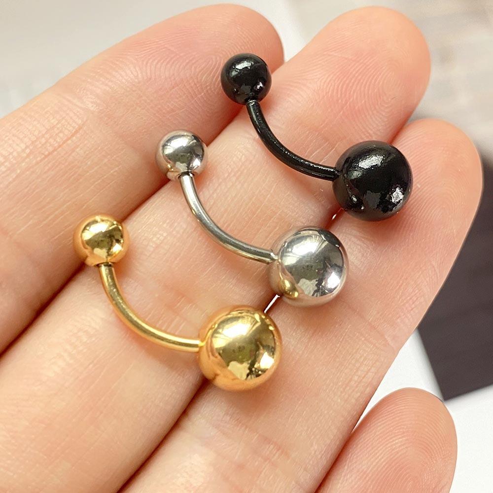 1 шт. кольцо для пупка из нержавеющей стали — фото 3