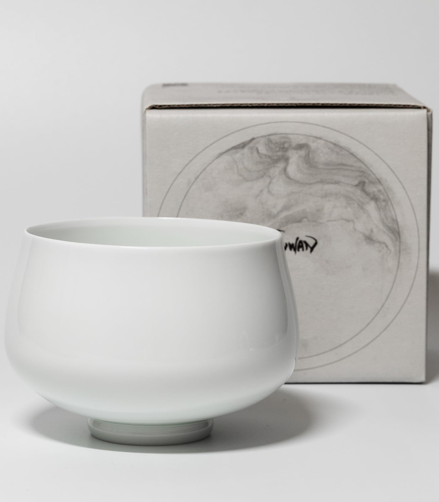 

SHUWAN Sake 270ml Porcelain Sake Made in Perfect as a Gift Cup, Glass, Japan, белый