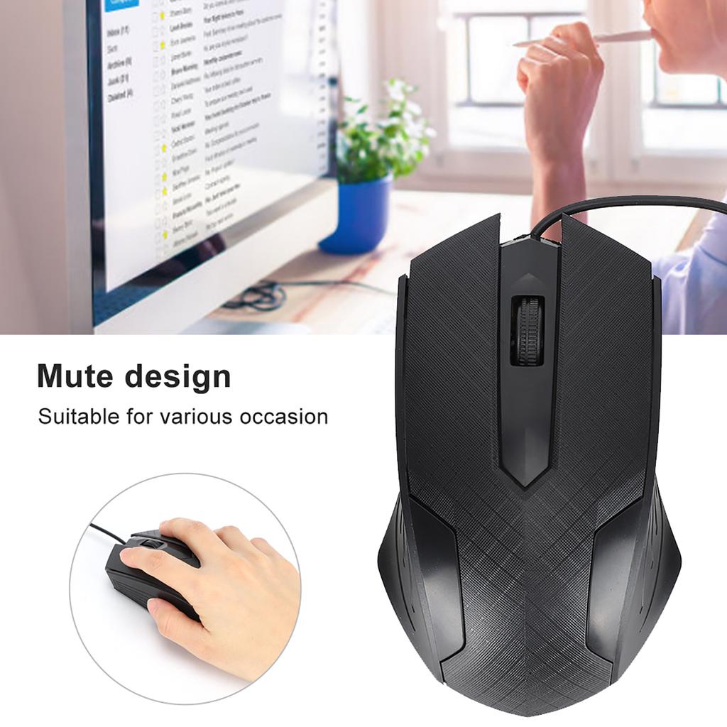 Wired Mouse Professional   Laptop Computer Tool 2400dpi Human Engineering Design