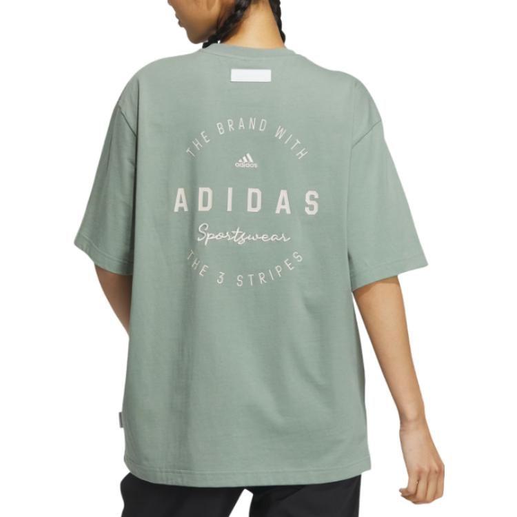 Adidas T Shirt Women's Dusty Green IS7405
