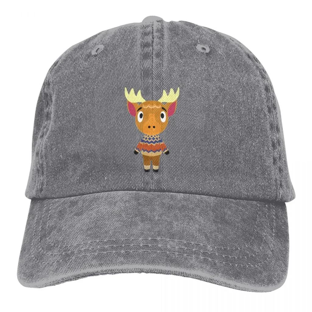 Animal Crossing Timmy Game Multicolor Hat Peaked Men Women's Cowboy Cap Erik Acnh Baseball Caps Personalized Visor Protect Hats
