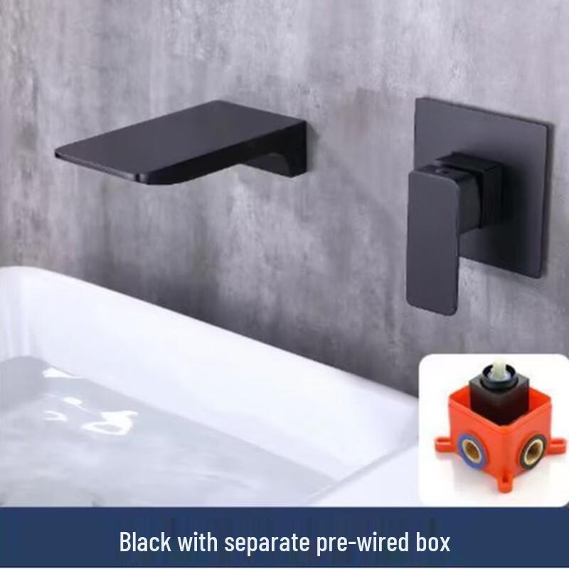 TLXT Concealed Wall-Mounted Waterfall Faucet