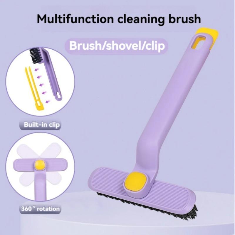 Multifunctional Rotating Bathroom Gap Brush Bathroom Corner Hard Brush Floor Brush Floor Seam Brush Sink Cleaning Brush