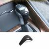 Fit For BMW X1 F48 2016-2022 Black Wood Grain Gear Shift Knob Shifter Lever Trim