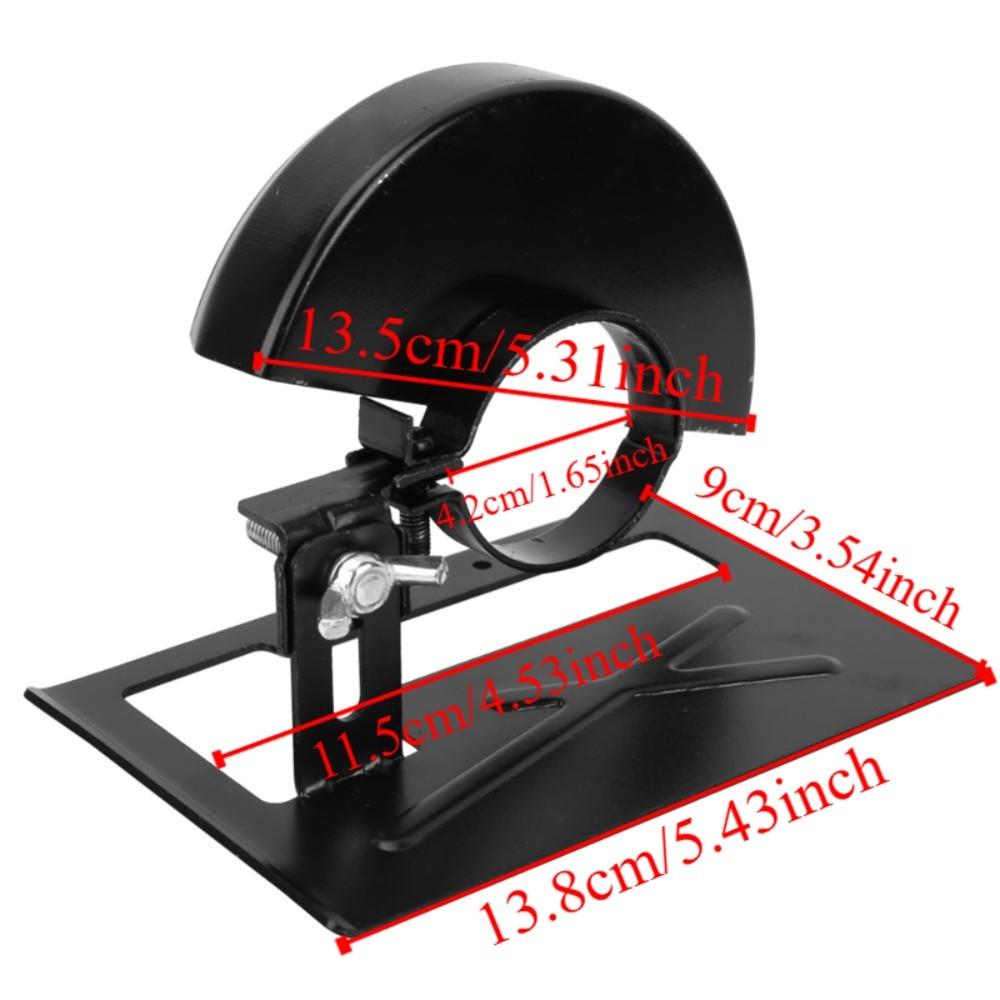 Black Angle Grinder Stand Protective Cover/Shield Cover  Angle Grinder Safety and Cutting