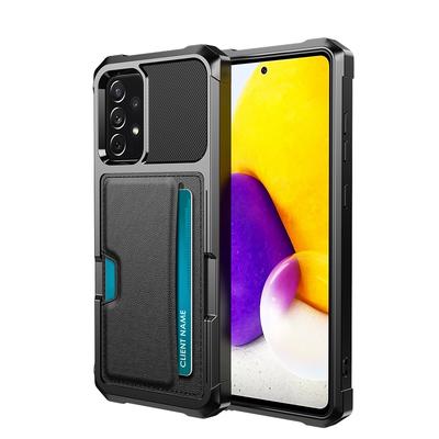 כיסוי יוקרתי מעור PU למכשירי Samsung Galaxy A12 A52 A72 A13 A33 A53 A73 A14 A34 A54 A35 A55 A36 A56 4G 5G עם מחזיק כרטיסים מובנה, כיסוי אחורי חסין זעזועים