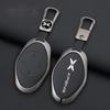 Premium Grade Automotive Alloy Genuine Leather Auto Key Fob Cover Case Fit For Xiaopeng Xpeng P7 P7I P5 G3 G3I G9 G6 22-23 Key Fob Automotive