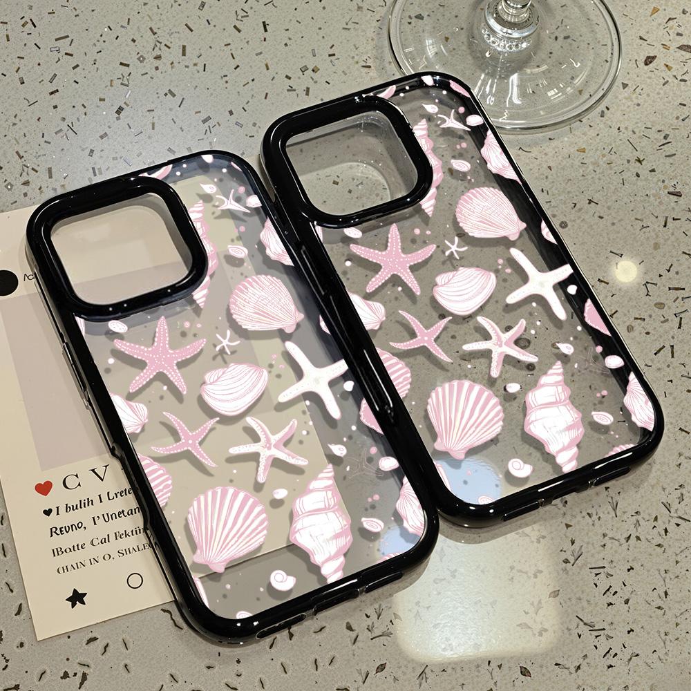 Acrylic Phone Case for iPhone 11 12 13 14 Pro 12 14 16 Pro Max for Samsung A16 A36 A56 S24 FE High-quality Painted Anti-fall Mobile Phone Case