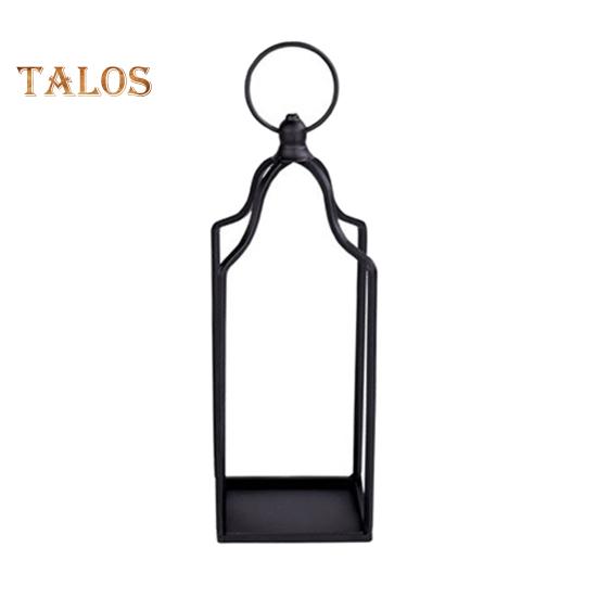 

Фонарь для свечей в фермерском доме, черный металлический фонарь с покрытием, подсвечник, настольный фонарь для свечей, открытый фонарь для гостиной, журнального столика, крыльца S