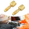YAFEX 2 Pcs Brass Heavy Duty HVAC Quick Connect Adapter For R32 R454B 1/4 To 1/4inch 2026 Hot Sale Brand. New And High Quality