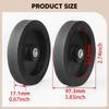 Rolling Wheel for Meter Counter High Performance Detachable Roller Replacement Part Length
