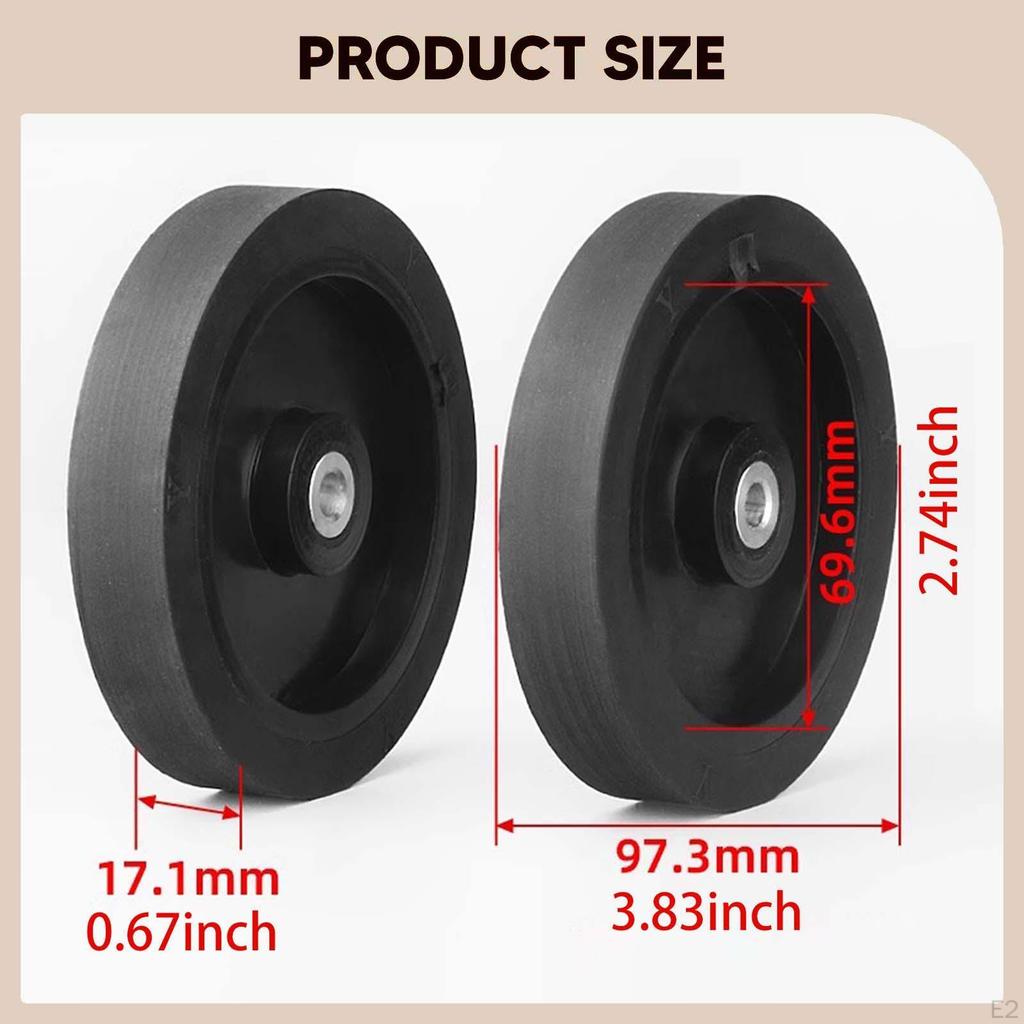 Rolling Wheel for Meter Counter High Performance Detachable Roller Replacement Part Length