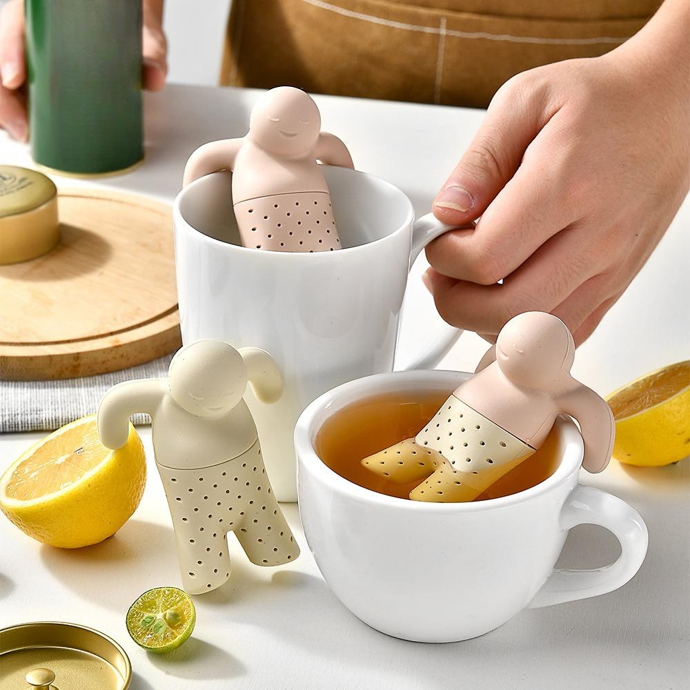 Panenka padoucha čajovar čajové sítko, kreativní izolátor čaje z čajových sáčků čajový filtr sítko na čaj šálek na čaj čajový sáček