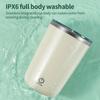 1 Rechargeable Electric Mixing Cup, Coffee Cup, Beverage Cup, Heat-resistant and Easy To Clean, Magnetic Induction Double Tap Su