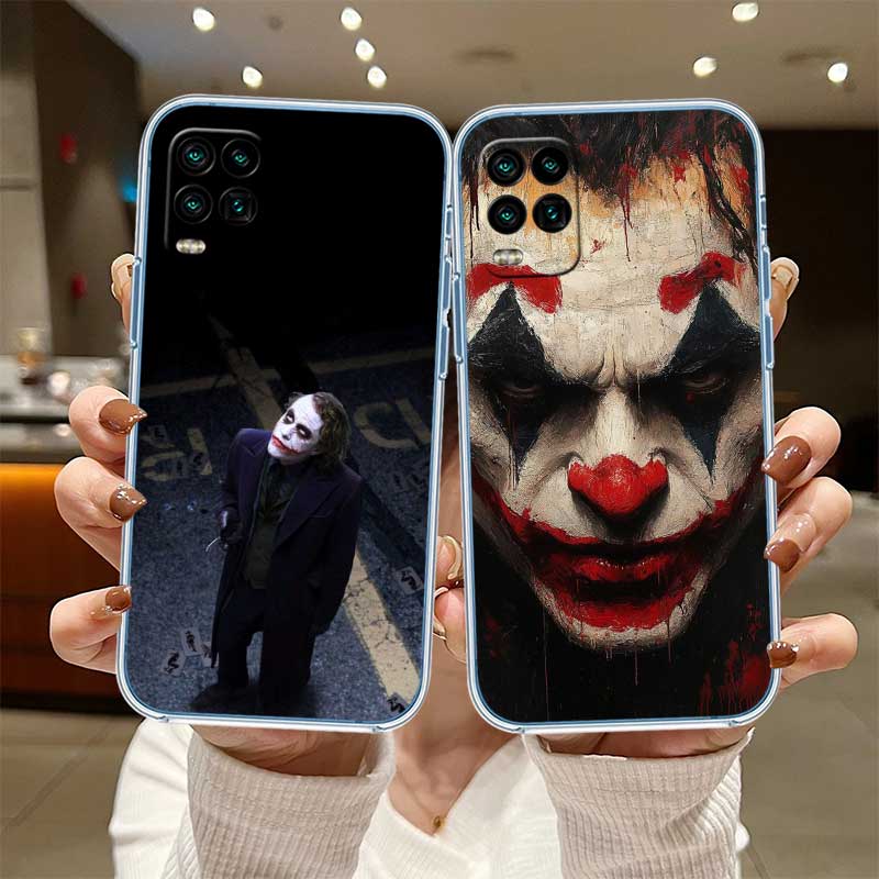 Joker Transparent Phone Case for Samsung Galaxy A04 A04S A14 A23 A34 A54 M23 M33 M52 M53