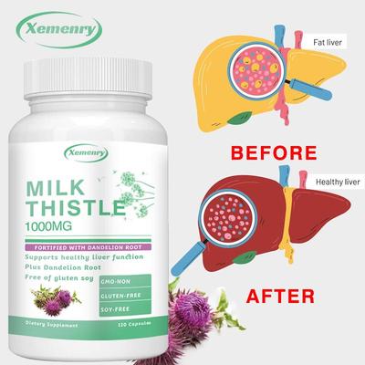 Milk Thistle Extract - Supports Digestive System and Detoxification