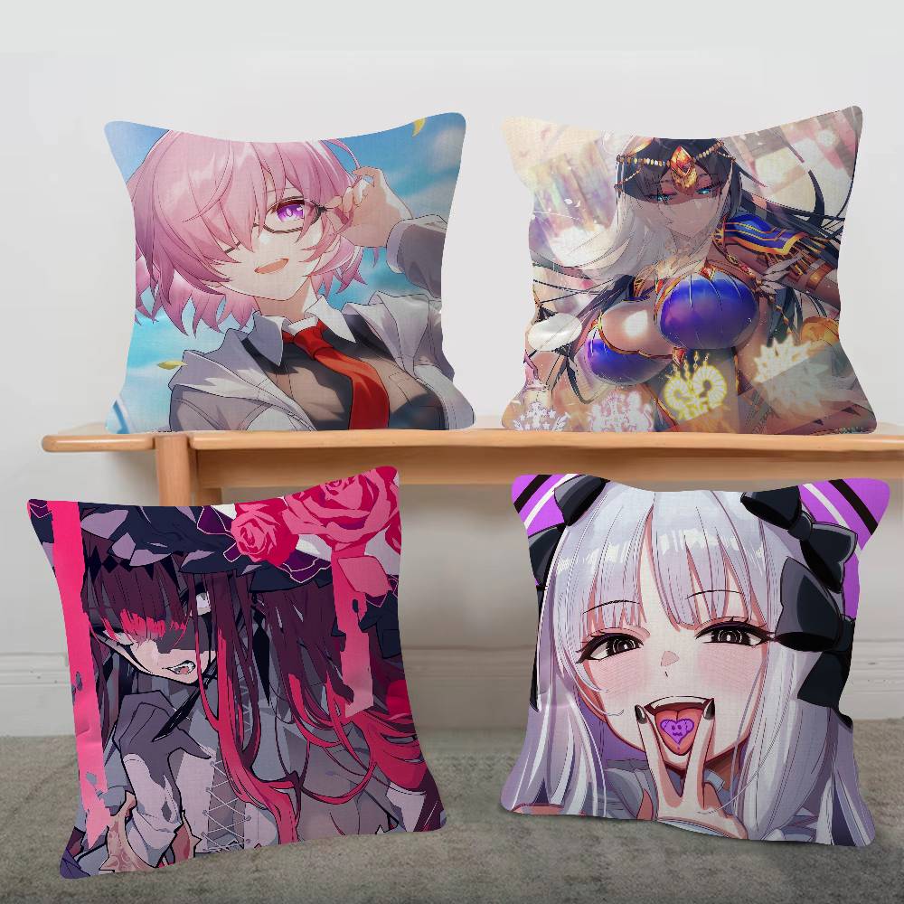 GAME FateGrand Order Cushion Cover Pillowcase Upholstery Sofa Throw Pillow Home Decor Pillowcas