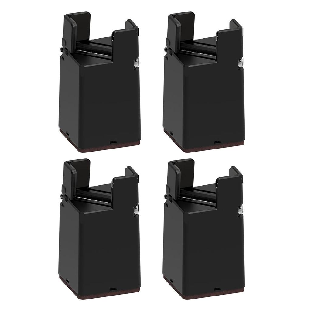 4Pcs Adjustable Furniture Chair Feet Riser Chair Foot Protection Pad Furniture Heightening Foot Pads for Couch Cabinet