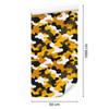 Military Camouflage Wallpaper Gold and Ochre for Living Room and Bedroom 50x1000