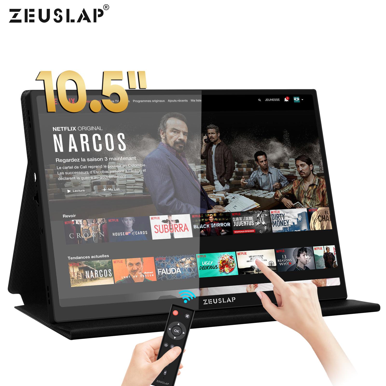 

Портативный монитор ZEUSLAP Z10TV 10.5 inch чёрный