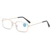 Anti Blue-ray Reading Glasses Radiation Protection Metal Frame Presbyopic Glasses Unisex Vision Care +1.0~+4.0 Far Sight Eyewear