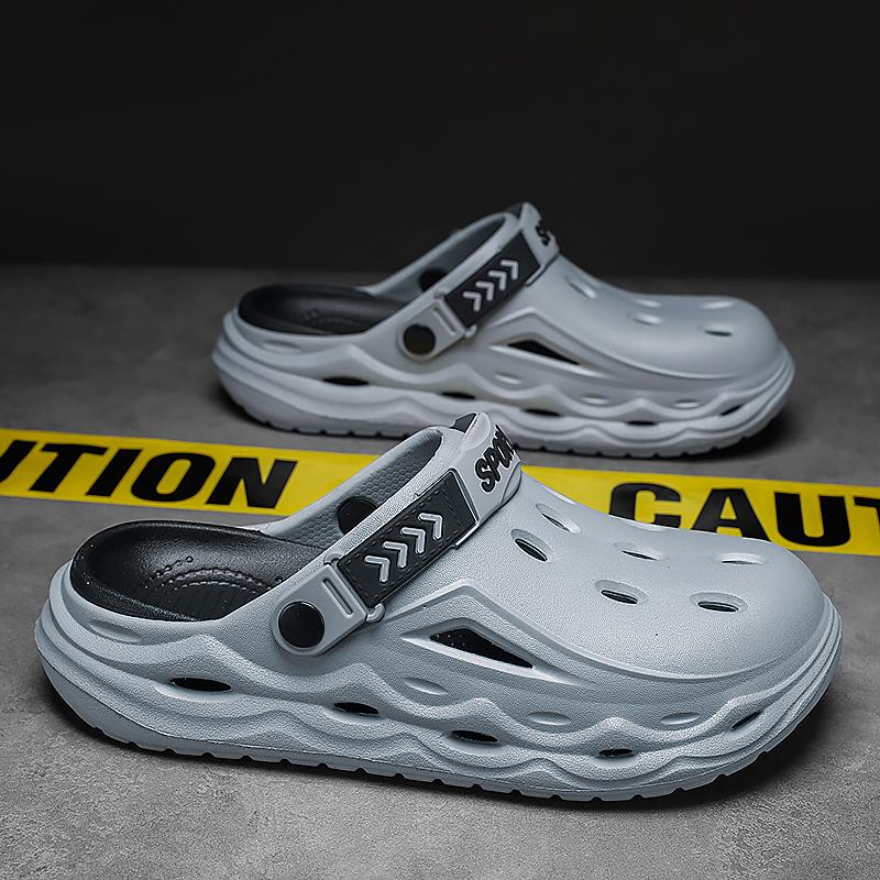 Fashion CYYTL Summer Mens Slippers Casual Outdoor Beach Shoes Sandals Walking Slides Comfort Lightweight Luxury Designer Fashion Leather