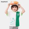 MQDMINI Boys' Dinosaur Short Sleeve T-Shirt