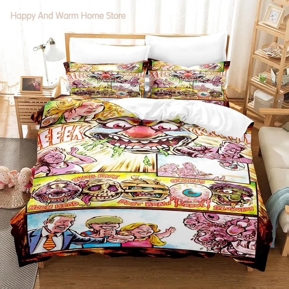 Garbage Pail Boys Bedding Set Single Twin Full Queen King Size Bed Set Aldult Boy Bedroom Duvetcover Sets 3D Anime Roupa De Cama