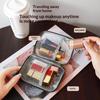 Bolsa de Armazenamento Transparente de PVC para Mesa à Prova d'Água Grande Capacidade Multifuncional Organizador de Casca Dura Para Cosméticos e Material de Escritório