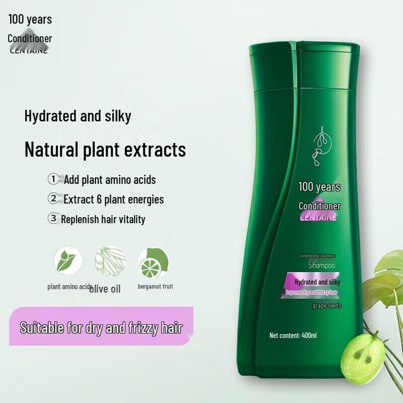 

100 Years Hair Plant Amino Acid & Grape Seed Shampoo 400ML