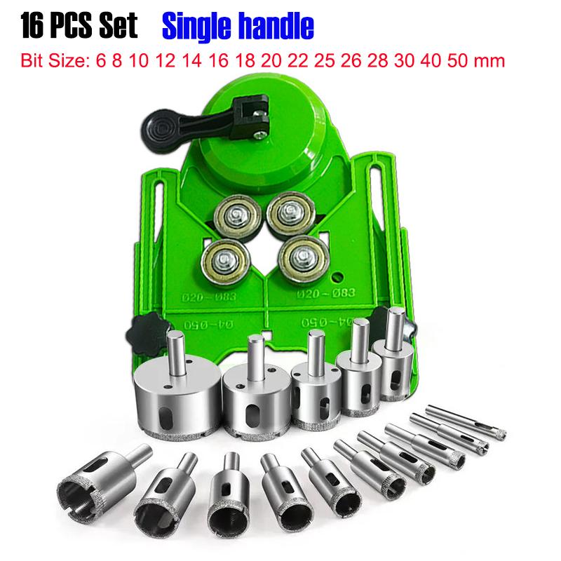 

Adjustable Suction Cup Guide Drill Locator - Diamond Hole Saw Tile Drill Bit, Precision Locator for Home Renovation