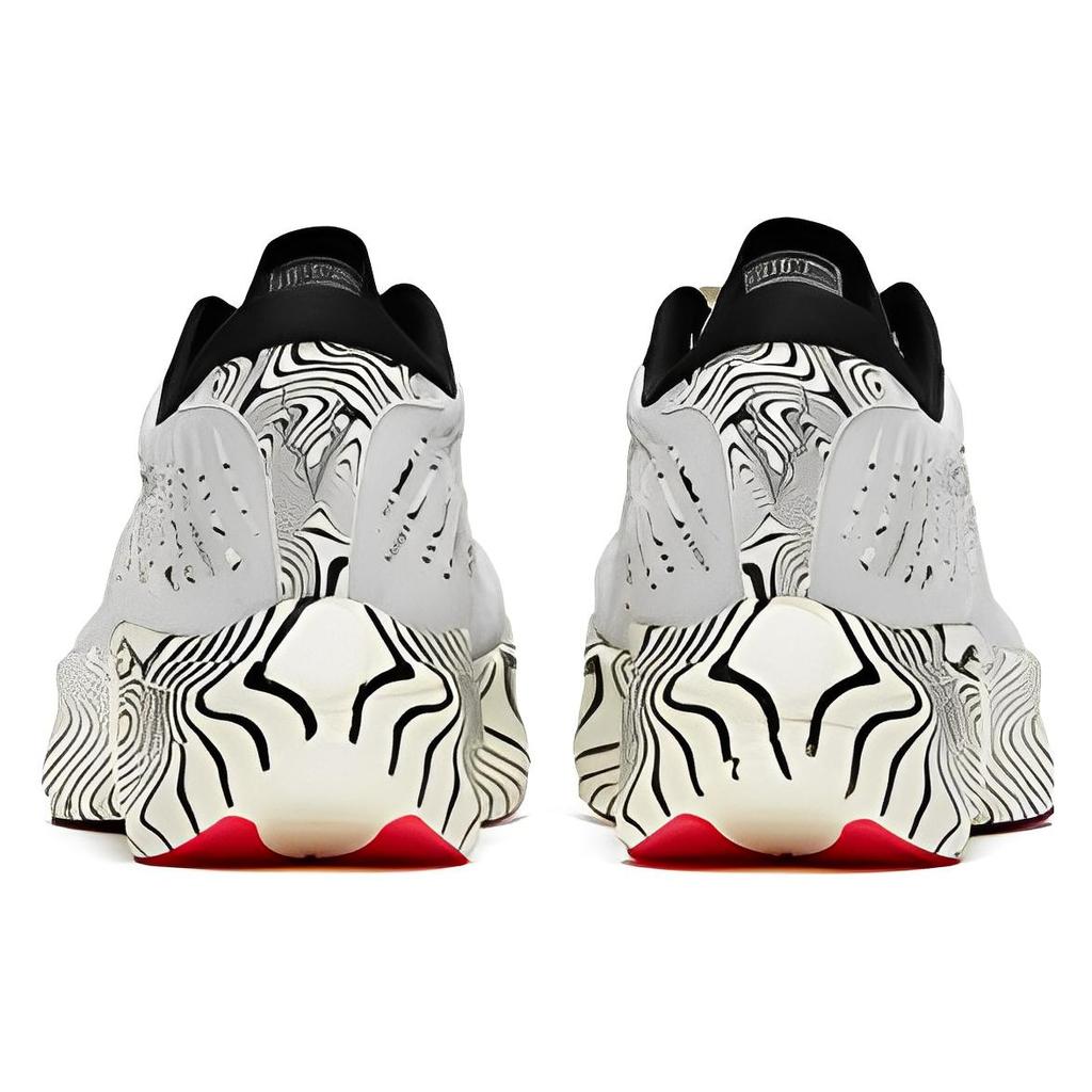 New Anta C202 GT Pro Slip Resistant Abrasion Resistant Low top Running Shoes Men's White Black 412310401-1