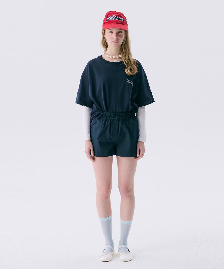 JUNEJUNE SPACE Vol11.Basic Logo T_Navy(Vol11.Basic Logo T_Navy)