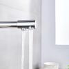 2025 New Chrome Kitchen Faucet Double Swivel Spout Drinking Water Purifier Filter Brass Sink Mixer Tap Hot and Cold Water