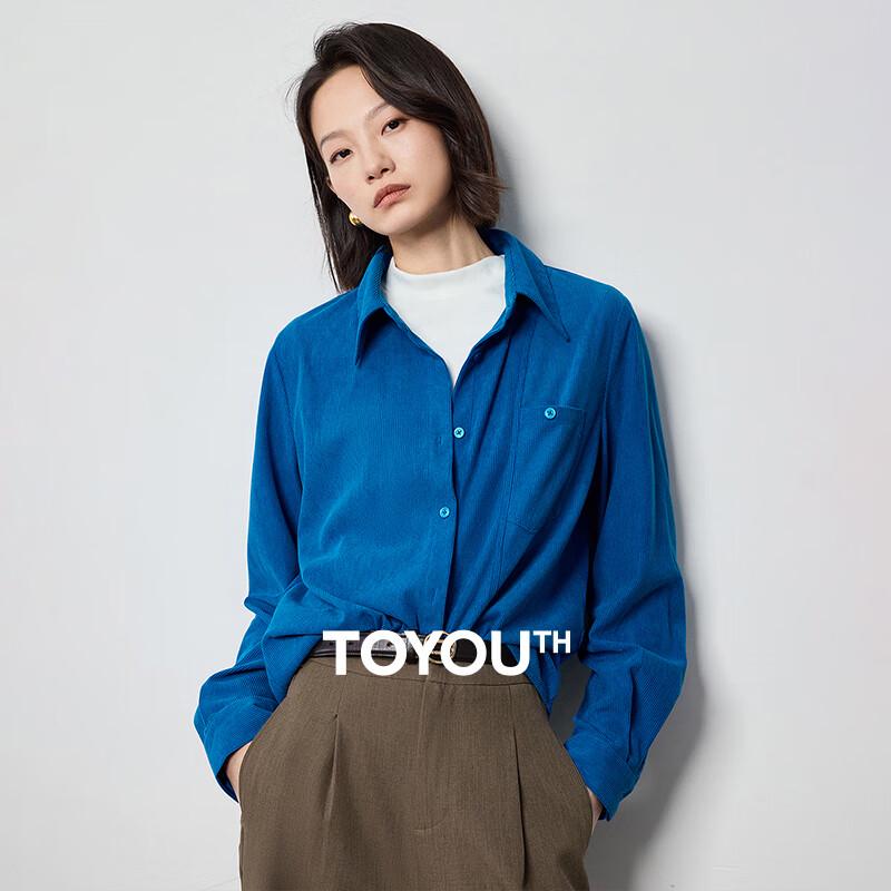 Chuyu Women s Corduroy Polo Shirt S