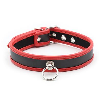 Role Play Slave Bondage Choker Collar For Women Girls Necklace Metal Leather Chocker Goth Anime Cosplay Gift Jewelry Accessories