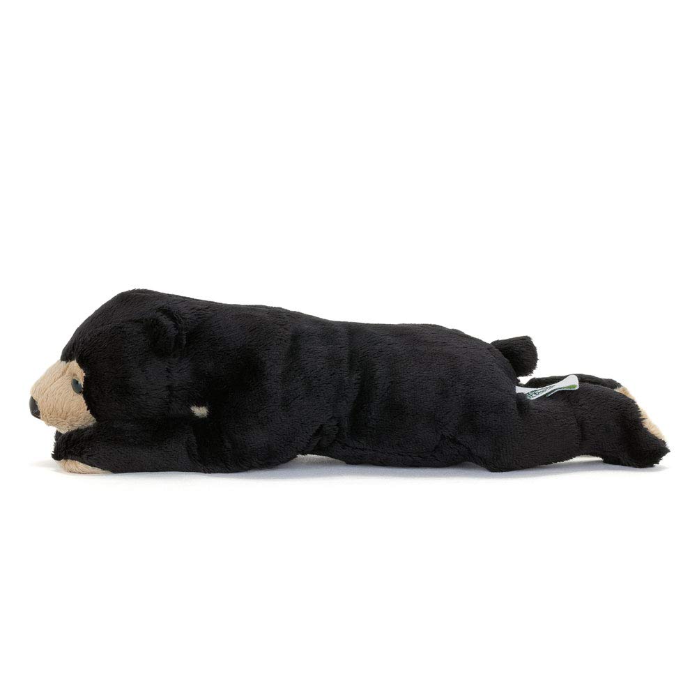 Calorata Malayan Sun Bear Plush Toy Realistic Bear Animal Toy Doll Gift Present Birthday Christmas Present (Nestling Series/Soft Touch) (Twice Tested)