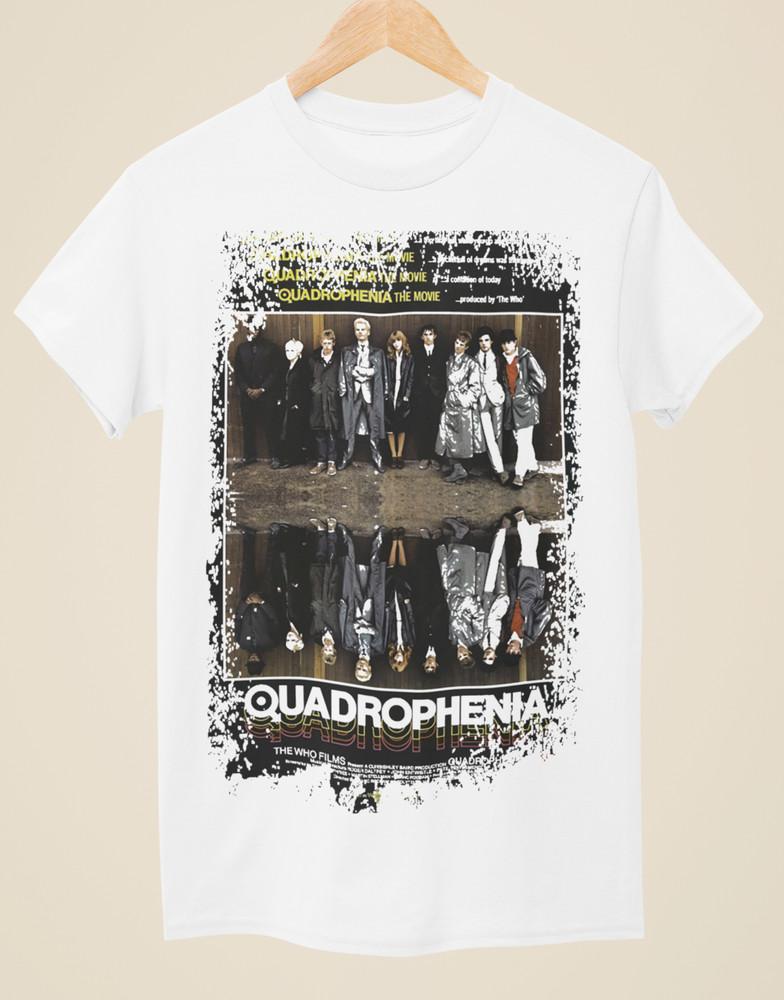 Quadrophenia - Movie Poster Inspired Unisex White T-Shirt Unisex T-Shirt XXXXL