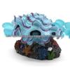 Pearl Scallop Shell Aquarium Bubbler Ornament with Air Stone Connector