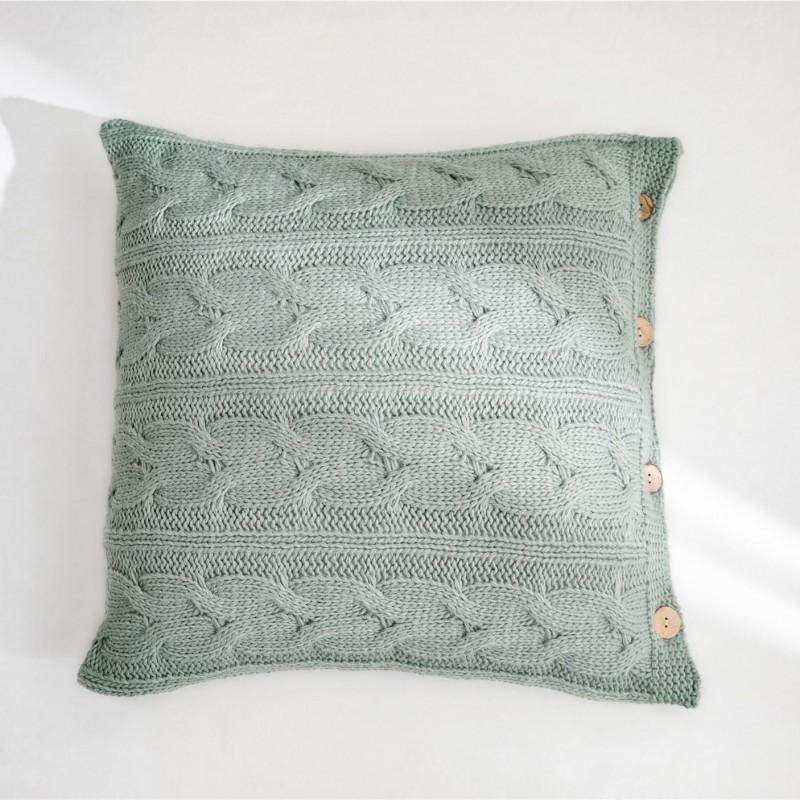 Soft Spandex Throw Pillow Cover 45x45cm Plain Color Decorative Cushion Case Sofa Bed Car Small Style
