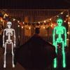 Bar Haunted House Escape Simulation Plastic Skeleton Props Ornaments