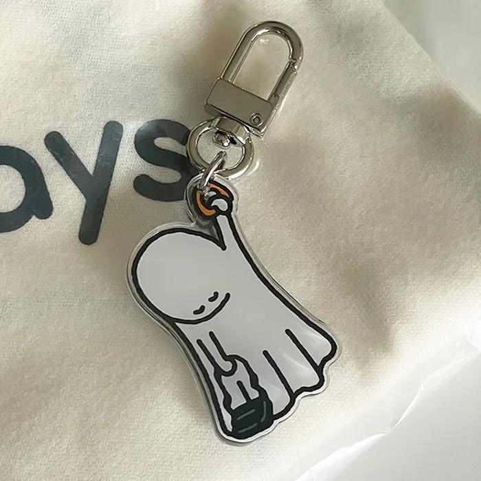 [Furdy] Commuting Ghost Gody Keyring